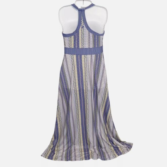 Prana Cali Maxi Dress Lavender Carnivale Sm - Picture 2 of 5
